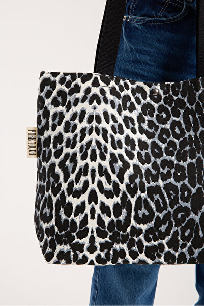 Pure Touch Women's Shoulder Bag Leopard Pattern