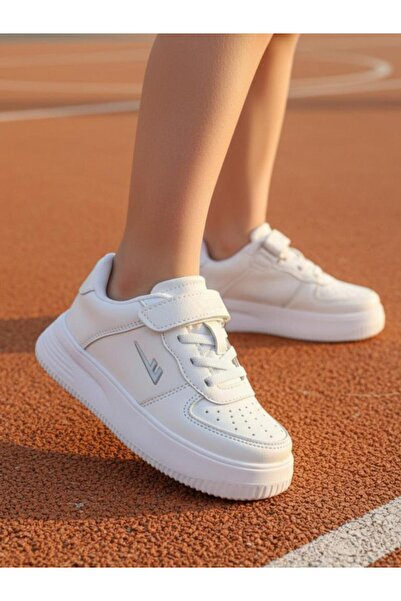 ellaboni حذاء رياضي أبيض للأطفال من الجنسين من Finster، حذاء رياضي مريح بنعل ...