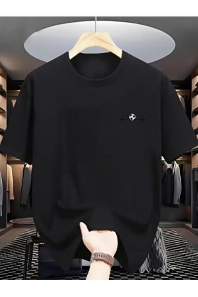 qubo sportswear & company Unisex Oversize εμπριμέ βαμβακερό μπλουζάκι με κοντ...