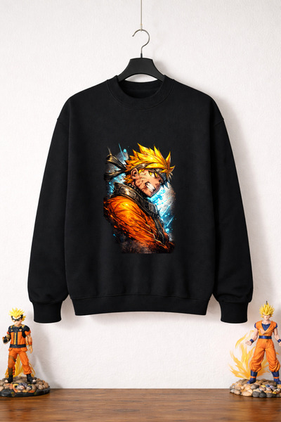 petite pati سويت شيرت ناروتو أوزوماكي (3 خيوط 100% قطن)