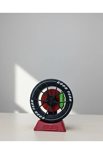 Fırsatkolik Office Desk Decor with Special Wheel Design for Car Enthusiasts
