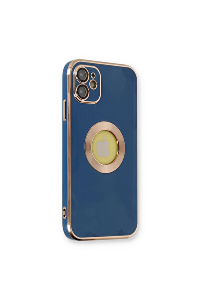eco port Iphone 12 case store silicone - blue