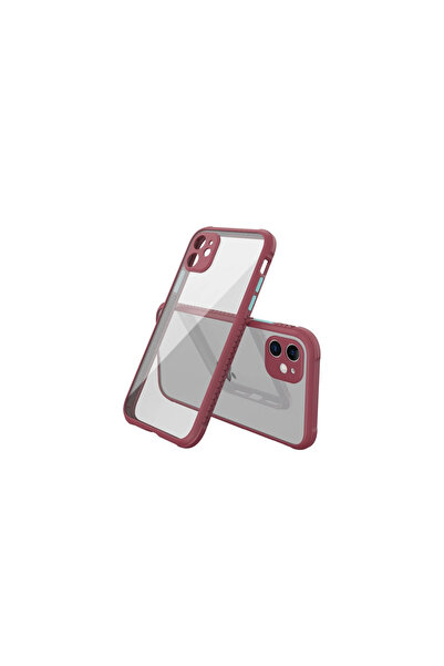 eco port iPhone 12 Mini Case Miami Transparent Silicone - Fuchsia