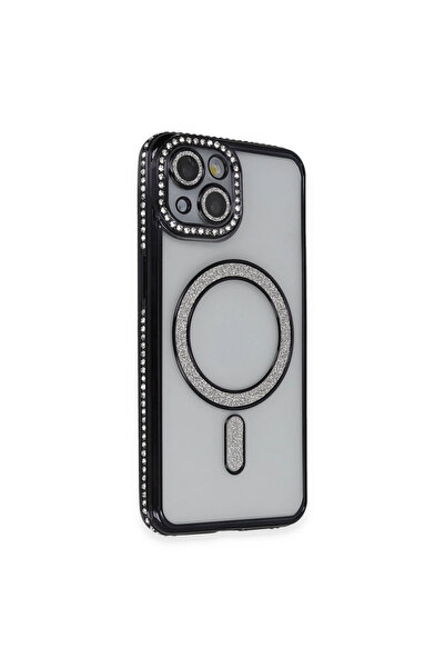 eco port iPhone 13 Case Joke Silvery Magneticsafe Case - Black