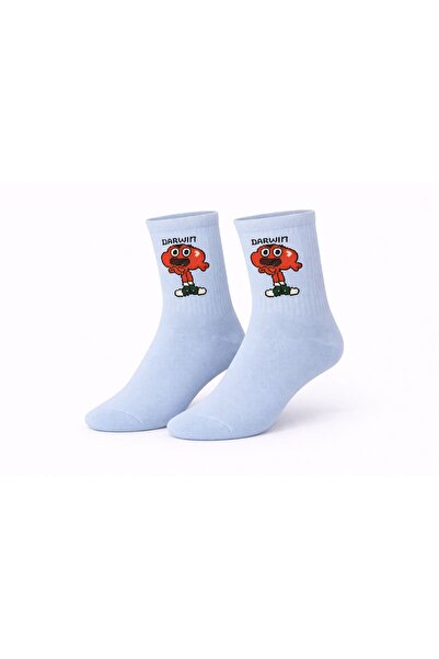 İpeksi Gumball and Darwin Seamless Organic Combed Cotton Socks