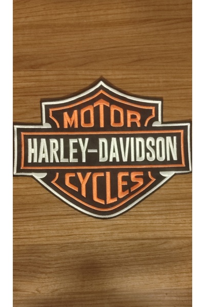 Özden Nakış Oversized Back Patch Harley D.