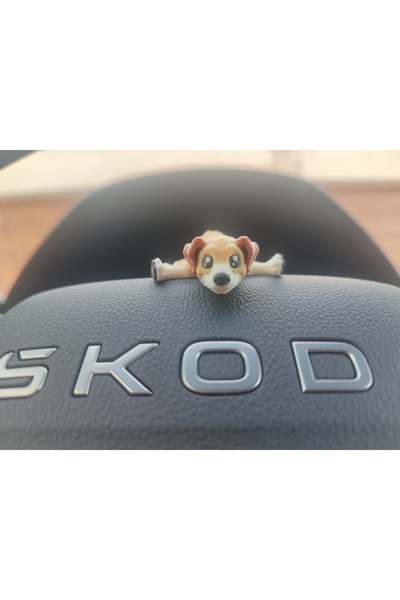 Minikbahcem Sevimli Köpek Torpido Süsü Dikiz Ayna Süsü Araba Süsü