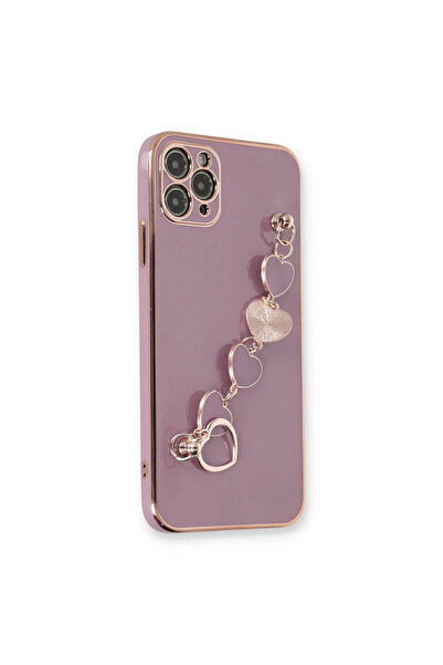 eco port حافظة ايفون 11 برو من السيليكون من ايسيلا - بنفسجي