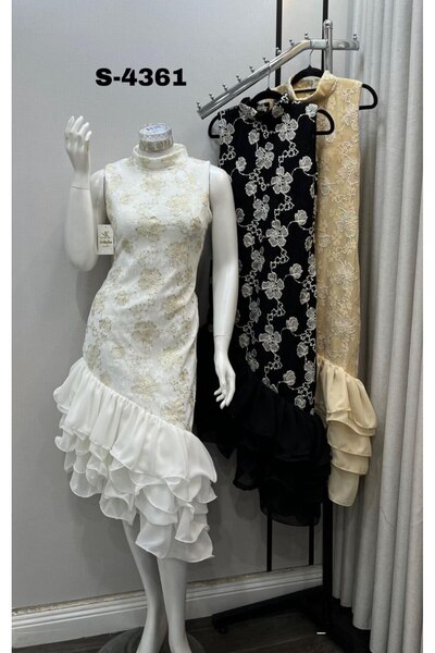 ainaqat aljawhara Soft midi dress