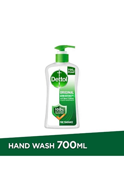 Dettol Original Liquid Hand Wash Antibacterial Multi-Color 700ml