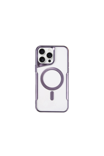 eco port حافظة هاتف آيفون 11 برو ماكس من السيليكون من باي ماكس - بنفسجي غامق