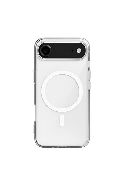 eco port iPhone 17 Air Case Magneticsafe Transparent Silicone - Transparent