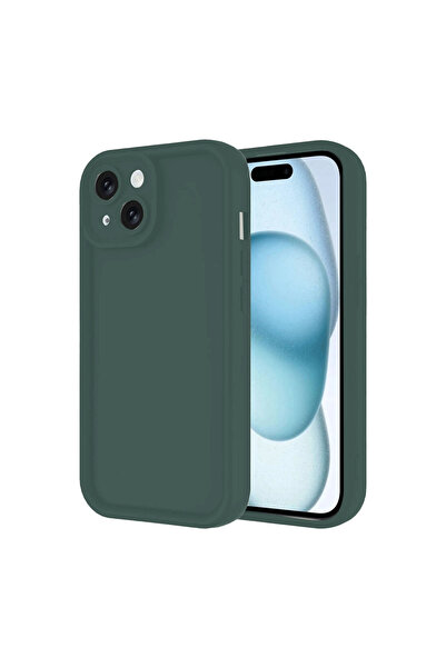 eco port iPhone 14 Case Viera Silicone - Dark Green