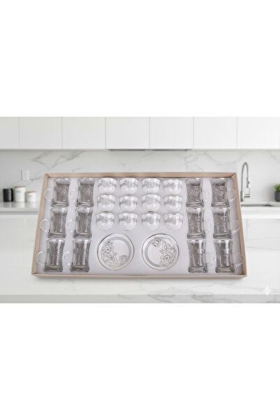 Generic Elegant tea and coffee cup and saucer set, 36 pieces