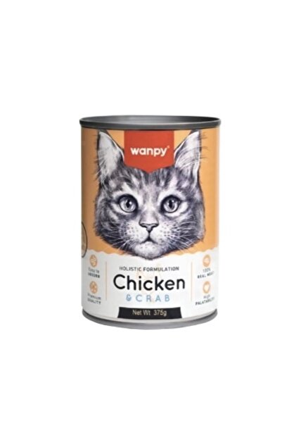 Wanby Wanby Wet Cat Food Chicken Flavor with Crab 375g