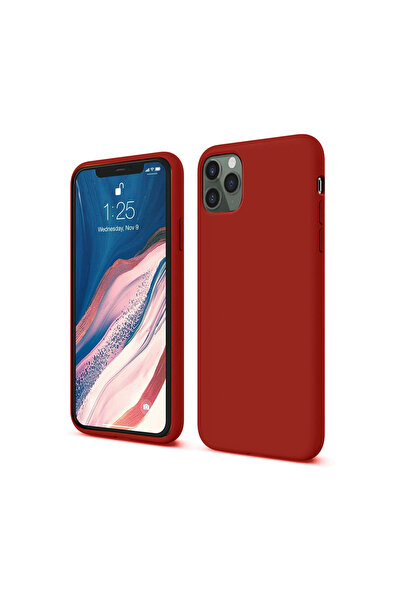 eco port iPhone 11 Pro Case First Silicone - Claret Red