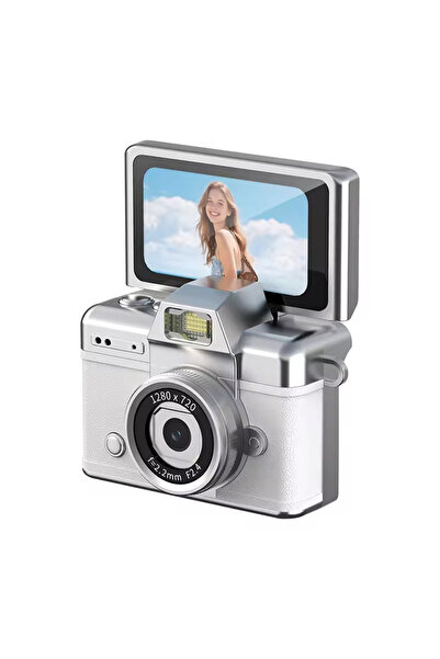 İMEXTECH LK-027 Mini Anahtarlık 720P HD 1.47” Ekranlı Dijital Şarjlı Cep Kame...