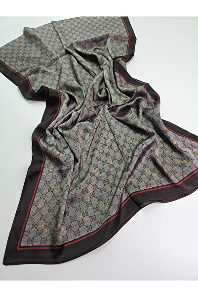 Shiva Scarfs Letter Theme Voile Silk Shawl Accessory Foulard Silk Scarfs Shaw...