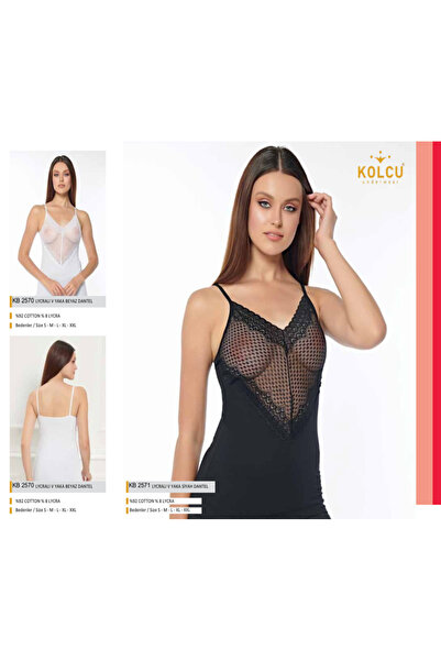 Fily İç Giyim KOLCU TÜL DEKOLTELİ ATLET MODELLERİ