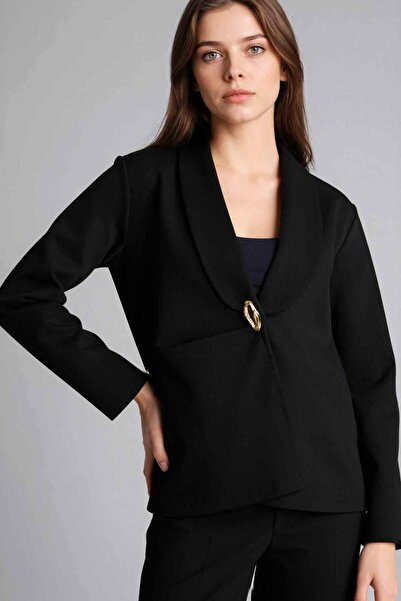DeFacto Asymmetric V-Neck Pique Cardigan G9177Ax26Sp