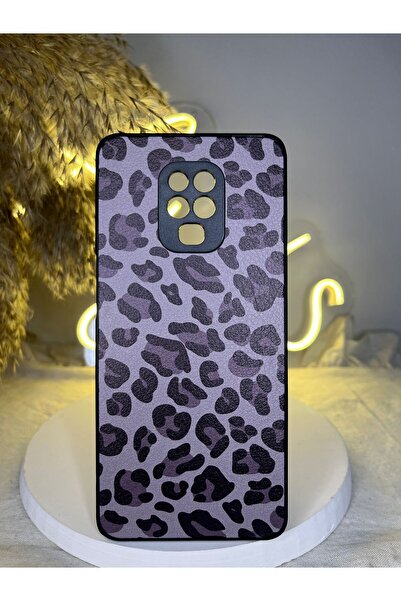 TELEFONAKSESUARI Redmi Note 9 Pro / Note 9S Uyumlu Leopar Desenli Kamera Koru...