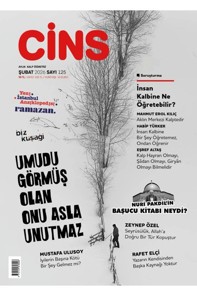 Cins Dergisi Cins Aylık Dergi Sayı: 125 Şubat 2026 / Kolektif / / 4444444444540