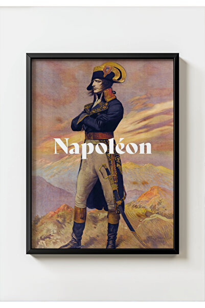 MIOVI WORKS Napoleon (1927) | Klasični istorijski filmski poster sa crnom obr...