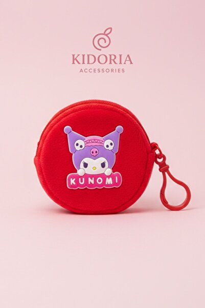 Kidoria Sevilen Karakterler Çocuk Aksesuar Serisi - Fermuarlı Mini Peluş Cüzdan