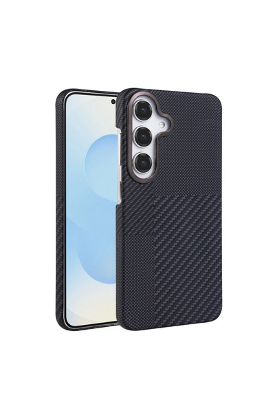 eco port غطاء سامسونج جالاكسي إس 24 إف إي فيجا ماج سيف - أسود