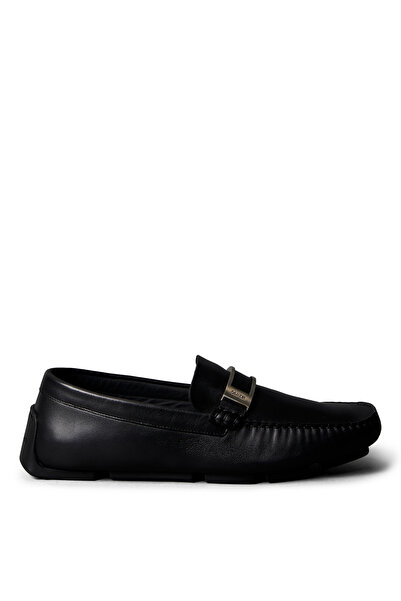 Calvin Klein Siyah Erkek Loafer DRIVER BIT LTH