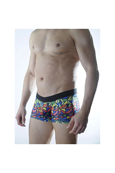 Narnuga Mi̇raxx Men's Colorful Patterned Boxers