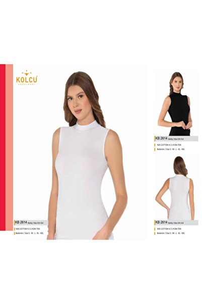BENALİ (2 Pieces) Kolcu Textile Tank Top Models