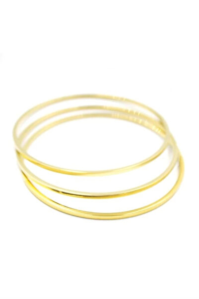 Genel Markalar 3'lü Ajda Bilezik - 60mm - Altın