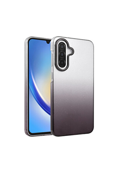 eco port غطاء سامسونج جالاكسي A56 اللامع - أسود