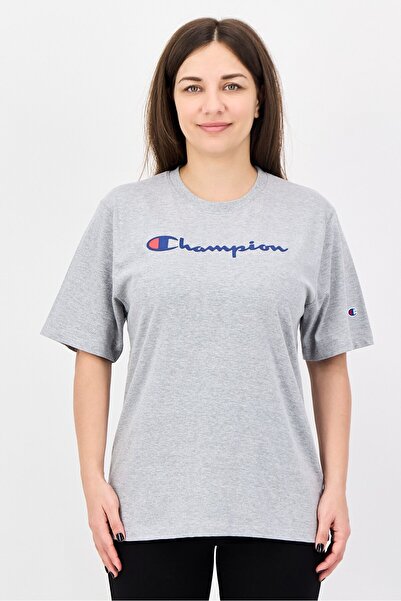 Champion Women Sportswear Fit Short Sleeve Outdoor T-Shirt, Grey