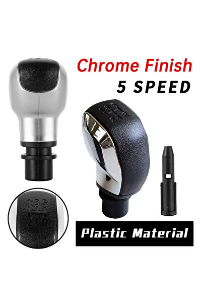 choice2 Chrome High-quality 5 Speed Gear Shift Knob For Peugeot 306 307 301 2...
