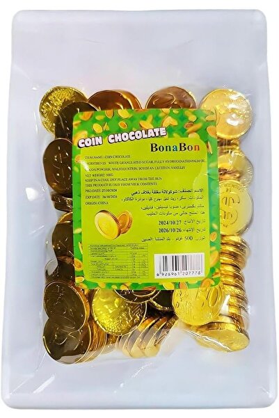 Deliket BonaBon Coin Chocolate - Gold Coins, 500g - UAE