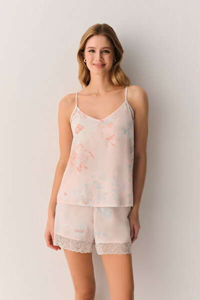 SUWEN Nicole Atlet Şort Pijama Takımı