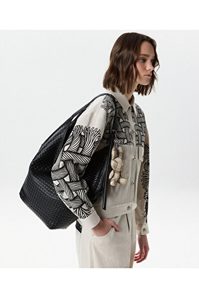 Twist CHARM AKSESUARLI DOKULU ÇANTA