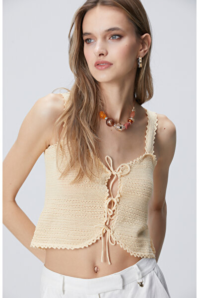 Network Vanilya Triko Bluz