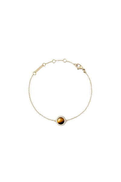 Daniel Wellington Audrey Bracelet Tiger Eye Gold