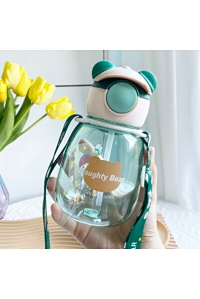 Nacario Naughty Teddy Bear Water Bottle