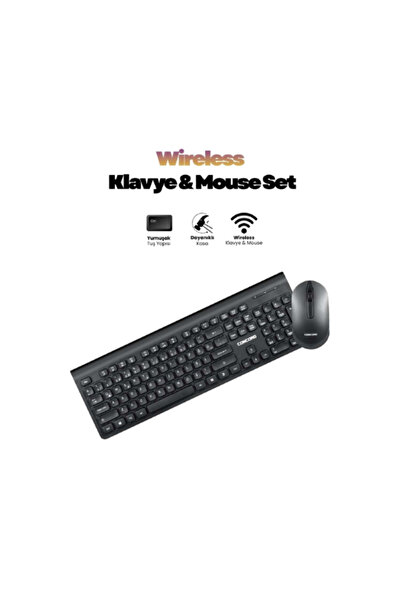 Epilons Multimedia Q Keyboard and Mouse Set