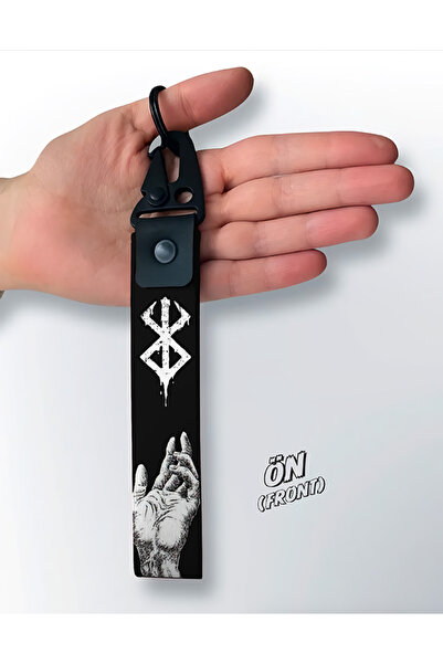 NIFF BERSERK "No Pain No Gain" Manga Yeni Model Aksesuar Anahtarlık Hediyelik...