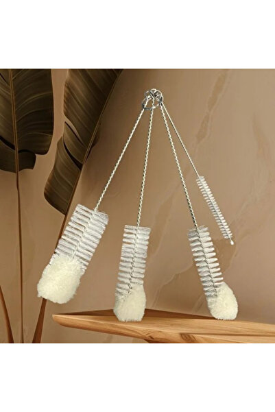 Epilons 4-Piece Multi-Purpose Cleaning Brush