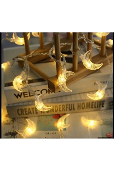 Epilons 20 led daylight 2-mode crescent moon string lights