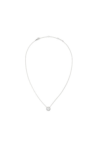 Daniel Wellington Audrey Necklace Mother of Pearl Silver