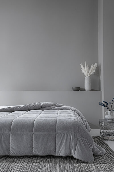 MOYA HOME Wellsoft Double Quilt Reversible Gray 195X215