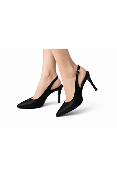 CRAFT MODA Pantofi cu toc stiletto din satin pentru femei