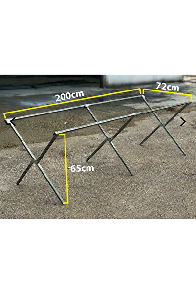 FFK TESETTÜR GİYİM Pazarcı kampeti 1,5 mm profilden gri